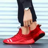 Mujer Descuento zapatos para hombre Negro Blanco Red Winter zapatos que activan entrenadores deportivos zapatillas de deporte de marca casera hecha en el tamaño de China 39-44 en ejecución