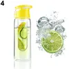 Portátil Camping Sports Lemon Juice Fruit Infusiendo Infusor Botella de agua 800ml1