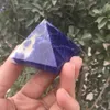 Natural Blue Sodalite crystal pyramid gemstone pyramid polished quartz crystals pyramid healing as gift4646983