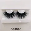 25mm 3D Mink Eyelashes with Pink Purple Marble Box Free Packaging Long Dramatic Soft Lashes G-EASY