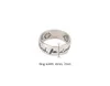 Blind voor liefde Luxe Designer Sieraden Vrouwen Ringen Mannen Mode Sterling zilveren Paar Ring Verlovingsring Bruiloft Vintage Ring gg3692339