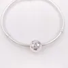 Andy Jewel Authentic 925 Sterling Silver Beads Heart Bond Clip Charms تناسب أساور المجوهرات الأوروبية على طراز Pandora 792150CZ