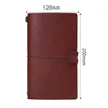 20x12cm travel notepad strap creative copper buckle retro student stationery kraft papers journal notebook can be customized LOGO