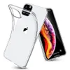 Telefonfodral för iPhone 12 Mini 11 Pro Max XR XS stötsäker TPU -fall Clear Samsung Galaxy S20 S10 Plus S9 Obs 20 Mjukt skydd