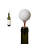 Golf Stoppers Bouteille de vin Grip en acier inoxydable silicone d'alcool bière bouteille de boissons Stopper Bar Outils SN362