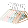 100 stks / partij brede schouderriem haak traceless clotheshorse 360 ​​graden draaibare haak hanger kleding hangers SN3300