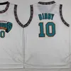 저렴한 농구 마이클 마이키 빅비 저지 10 Ja Morant 12 Bryant Reeves 50 Shareef Abdur Rahim 3 Old Vancouver Green Turquoise Pro Green