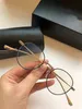Zilead Metal Round Glasses 프레임 여성 명확한 렌즈 광학 광경 안경 일반 안경 4771798