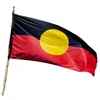 Aboriginal Flag 90*150 cm Flying Hanging Polyester Country National Flags from Factory with Cheap Price, free shipping