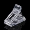 5st nagelspetsar klipp transparent finger poly quick building gel förlängning naglar konst manikyr verktyg falska nagelklipp