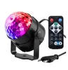 Sound Aktiviert Rotierenden Disco Ball Party Lichter Strobe Licht 3W RGB LED Bühne Lichter Für Weihnachten Home KTV Weihnachten hochzeit Show