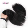 Kinky Curly Skin Weft Taśma w przedłużaniu włosów Kinky Prosty splot 100% Human Hair Brazylijski Indian Peruvian 12-28 cal 100g / 40szt