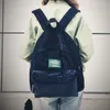 Designer-Mochila escolar mochila feminina mochila escolar mochila de veludo cotelê mochila adolescente para meninas mochila feminina 440 Y18110201