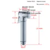 비데 수도꼭지 황동 욕실 샤워를 눌러 비데 화장실 스프레이 비데 화장실 세탁기 믹서 무슬림 샤워