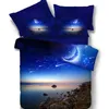 Büyük Satış 3D Baskılı Yatak Takımları Kraliçe Yorgan Kapak 4 Pics Nevresim Yüksek Kaliteli Yatak Takımları Yatak Malzemeleri Ev Tekstili