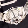 Nouveau 329.30.44.51.01.001 VK quartz chronographe montre pour homme boîtier en acier lunette noire cadran noir chronomètre bracelet en acier Timezonewatch E65b2
