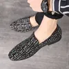 ローファーファッションスーツのシューズパーティーシューズメンズイブニングドレスエレガントな靴のためのエレガントな靴Pria Erkek Ayakkabi Scarpe Uomo 2019