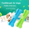 Brosse à dents en Silicone pour animaux de compagnie, jouet à mâcher, nettoyage des dents en peluche, bâton en forme d'os pour petit chien, nettoyage parfait de la bouche, produits de soins des dents7213826