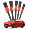 5pcs Car Detailing Brush Auto Cleaning Set Dashboard Air Outlet Tools Wash External Accessories Narzedzia Do Demontazu Samochodu