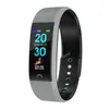 F6 montre intelligente 0,96 pouces écran couleur fréquence cardiaque pression artérielle étanche santé sport étape Bluetooth Bracelet intelligent