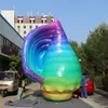 wholesale Colorful Inflatable Balloon Conch With High Quality Strip For Huge Mall's Marine theme Decoration