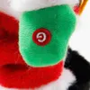 Рождественские новые подарки танцы электрической музыкальной игрушки Санта -Клаус Duold Twerking Singing Рождественский украшение для Home240R