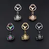 Ball Angel Wings Can Open DIY Custom Multi-layer Photo Photo Box Pendant Keychain For Women Girlfriends Memorial Gift