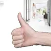 Heiße Einweghandschuhe PVC-Handschuhe Box Kunststoff verdickt transparent 4 Größe Einweghandschuhe Reinigung Reinigungshandschuh T2I5808-1