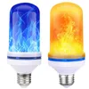 Creative Flame Effect LED-lampor 3 lägen + Gravity Sensor Flame Lights 85-265V E27 LED Flicking emulering dekor lampa