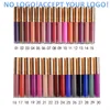 Inget varumärke! 40 färger Velvet Matte Lip Gloss Vattentät Anpassad LipGloss Långvarig flytande läppstift acceptera din logotyp