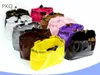 GRANTO DE GREST 50pcs Bags de use-use Festas de aniversário Favory Favor Plástico Treat 8 Cor sólida com alça Bolsa de compras Diy Bag1