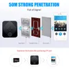 M8 Smart WiFi Doorbell Two Way Talk Intercom Home Security Video Phone Door Bell Camera Day Night Vision Automatic Switch