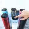 US Stock 450ml Fashion Smart Vacuum Cup With LED Temperature Display Stainless Steel Vacuum Flask Bottle Travel Thermos Cup Coffee Mugs