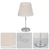 Lampada da tavolo a LED Lampada da comodino per camera da letto Stile semplice e moderno AC85-265V Lampada da scrivania elegante con luce notturna calda