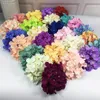 16cm Simulation fake hydrangea 25 colors decorative artificial flowers family / wedding / flower wall decoration placed flowers GB1246