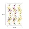 1 임시 문신 얼굴 스티커 금속 가짜 문신 플래시 문신 방수 소형 바디 아트 여성 10 디자인