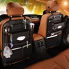 Nieuwe autostoeltje Opslag Organisator Bag Universal PU Leer Multifunctionele opbergdoos Stowing Tidying Pocket Auto Styling2779