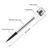마당 안뜰을위한 태양 빛 밝은 통로 옥외 정원 말뚝 스테인리스 방수 자동 온 / 오프 태양 강화 된 조경 점화