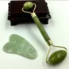 Draagbare Praktische Jade Facial Massage Roller Anti Rimpel Gezonde Gezicht Body Head Foot Nature Beauty Tool