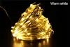 Fairy Light String USB Zasilany bateryjnie Wodoodporna 2m 5 M 10 M 20 100 LED String Silver Line Firefly Holiday Light Strip