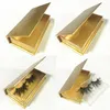 Anpassad Rektangel Magnetisk Makeup Paket Mink Lashes Packing Case False Eyelashes Lash Box