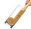 Wooden Cup Brush Coconut Palm Long Handle Bottle Cup Cleaner Pot Glass Kitchen Washing Tableware Cleaning home Brush Tools 24cm SN167