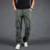 Overalls Neue Männer Cargo Hosen Herren Lose Armee Taktische Hosen Männlichen Outwear Gerade Multi-taschen Hose Pantalon Homme