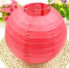 Ronde Chinese Papier Lantaarns Gift Craft DIY Hanging Ball Party Levert Verjaardag Bruiloft Decoratie