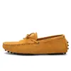 2021 Marka olmayan Erkekler Koşu Ayakkabıları Siyah Beyaz Gri Donanma Mavi Süet Erkek Moda Eğitmen Sneakers Açık Koşu Yürüyüş 40-45 Renk 261