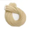 Russische tape in hair extensions 100% Remy Human Hair 14 " - 24" Indian Natural Straight