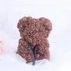 10pcs New Valentine's Day Gift PE Rose Bear Toys Stuffed Full Of Love Romantic Teddy Bears Doll Cute GirlFriend Children Present 25CM