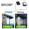 30 3modes luz solar LED alimentado Painel PIR Sensor de parede lâmpada de Quintal Cerca solares Path Outdoor Street Garden iluminação interior securit casa