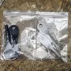 Multifunktionsskruvmejsel Ficka Keychain Outdoor Mini EDC Set Ring med slitsad Phillips Hand Key Pendant Portable Cross och Slot Mäns Strumpor Rostfritt Nyckelring