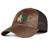 Logo rotondo dei Miami Hurricanes per uomo e donna Cappello pony berretto cool squadra vuota cappelli da baseball calcio vecchio Stampa logo USA flag Foot4080982